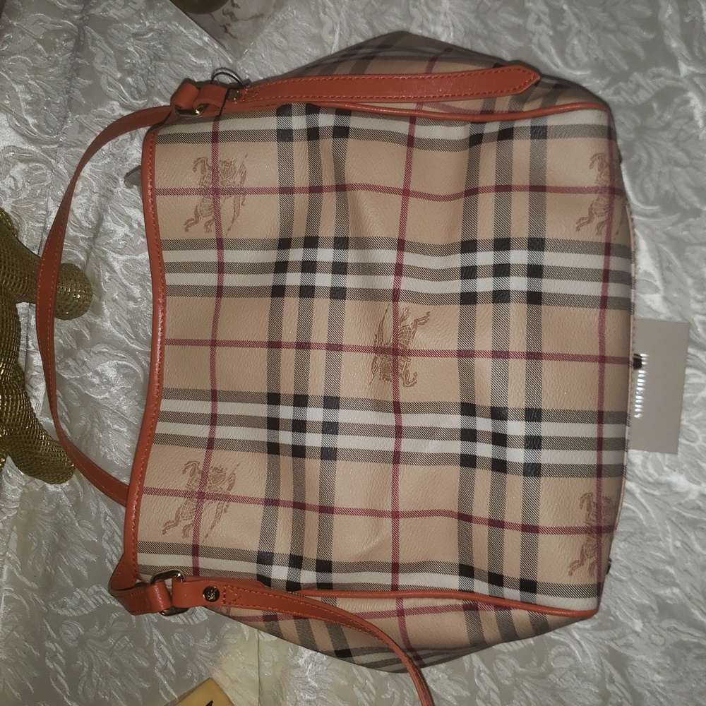 Burberry Haymarket Canterbury Tote - Picture 8 of 16